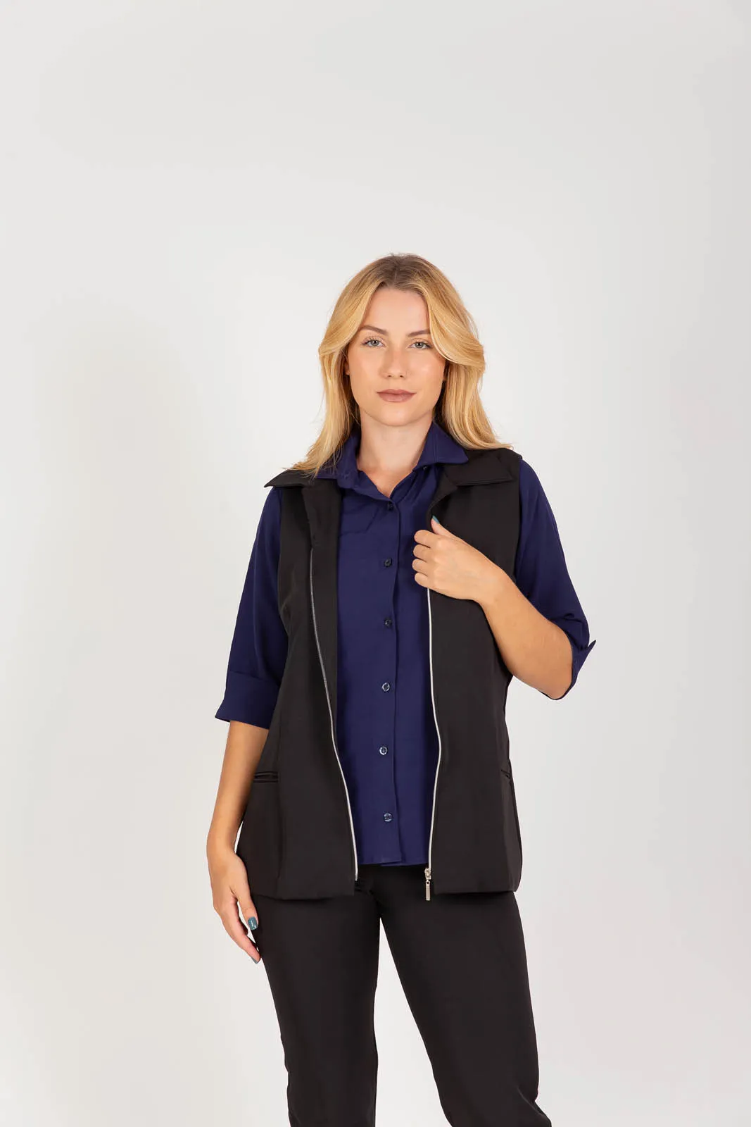 Conjunto Corporativo (Colete e Calça) da Industriall, em Two Way