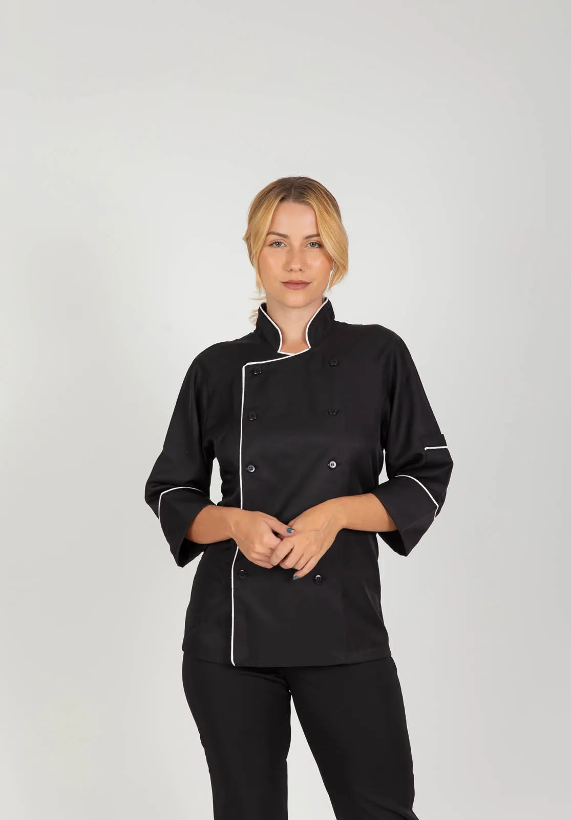 Dólmã Gastronômica Transpassada da Industriall, em Gabardine